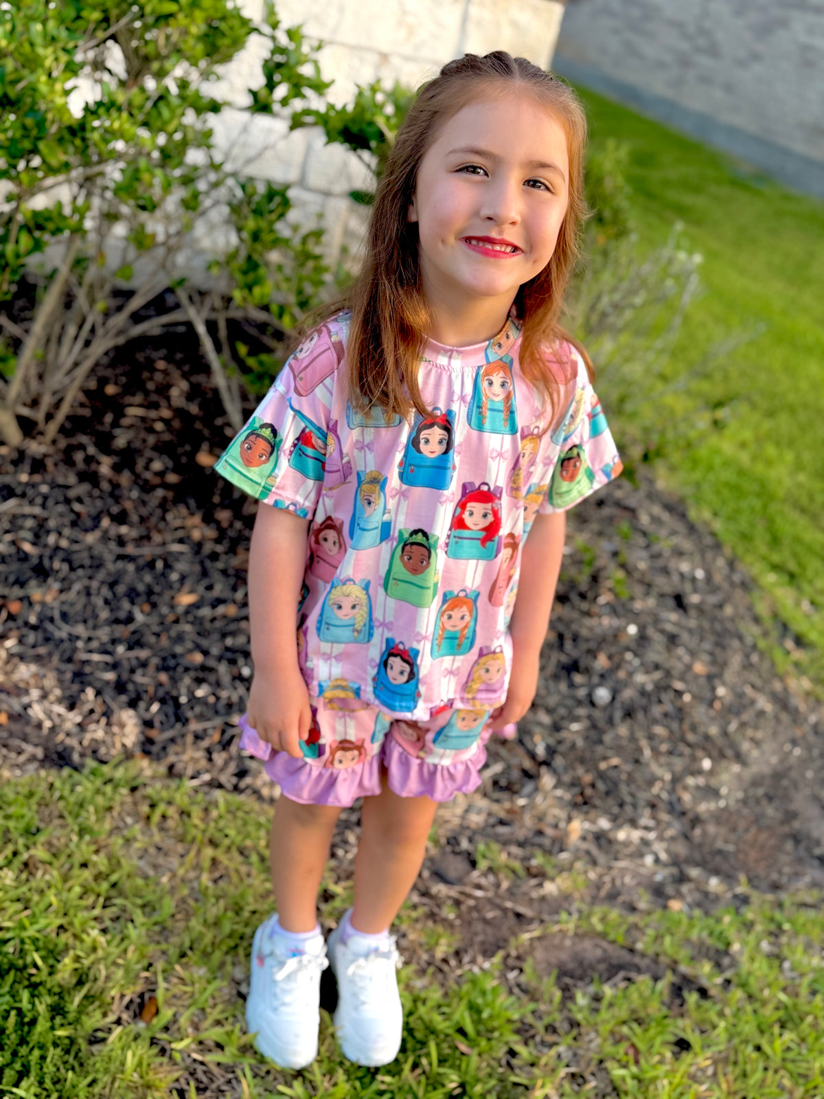 PRINCESS SCHOOL LOUNGE SET- BOUTIQUE MADE