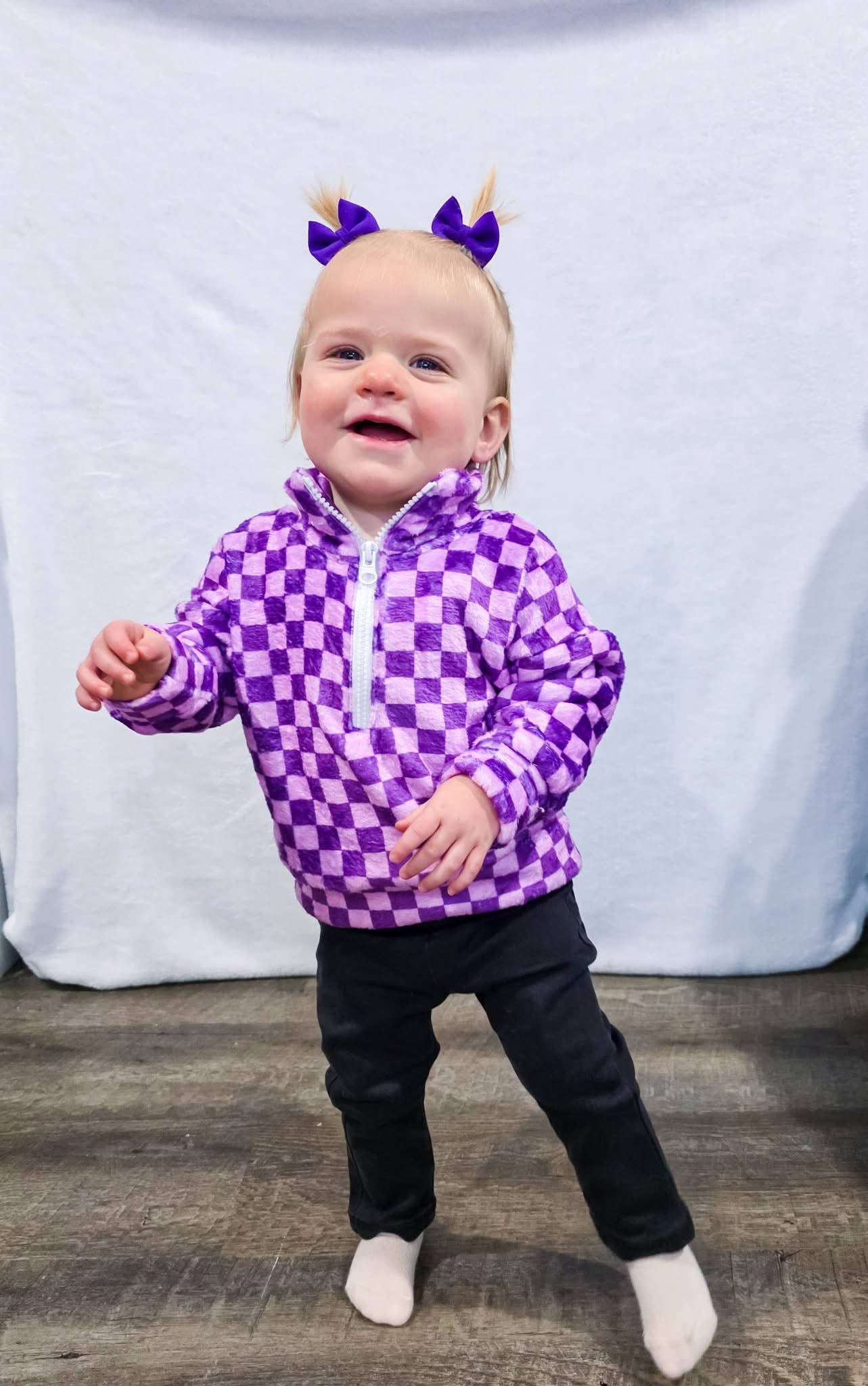 PICK YA PRINT PLUSH PULL OVER JACKET- BOUTIQUE PRE ORDER