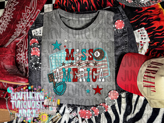 MISS AMERICA TEE