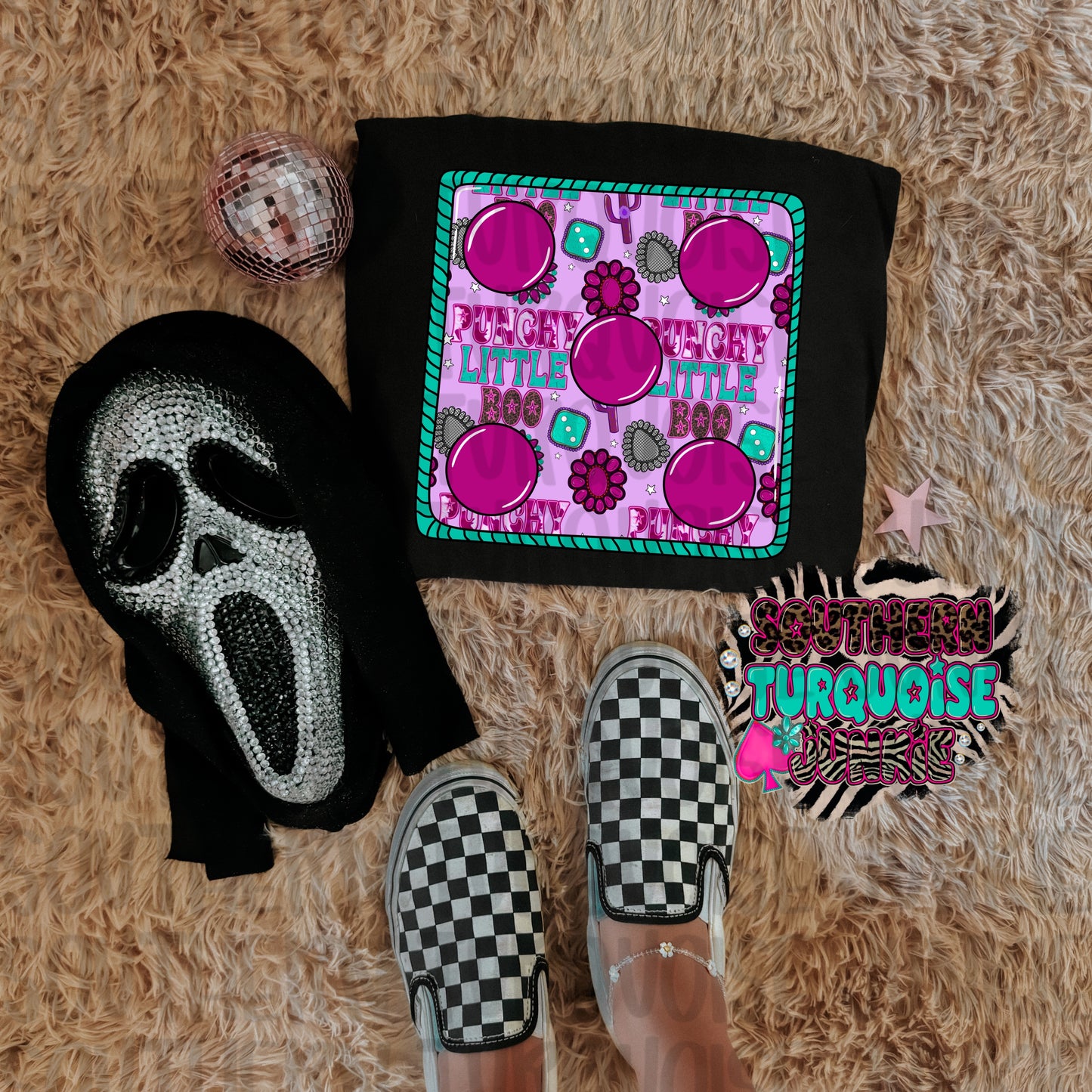 PUNCHY LITTLE BOO TEE