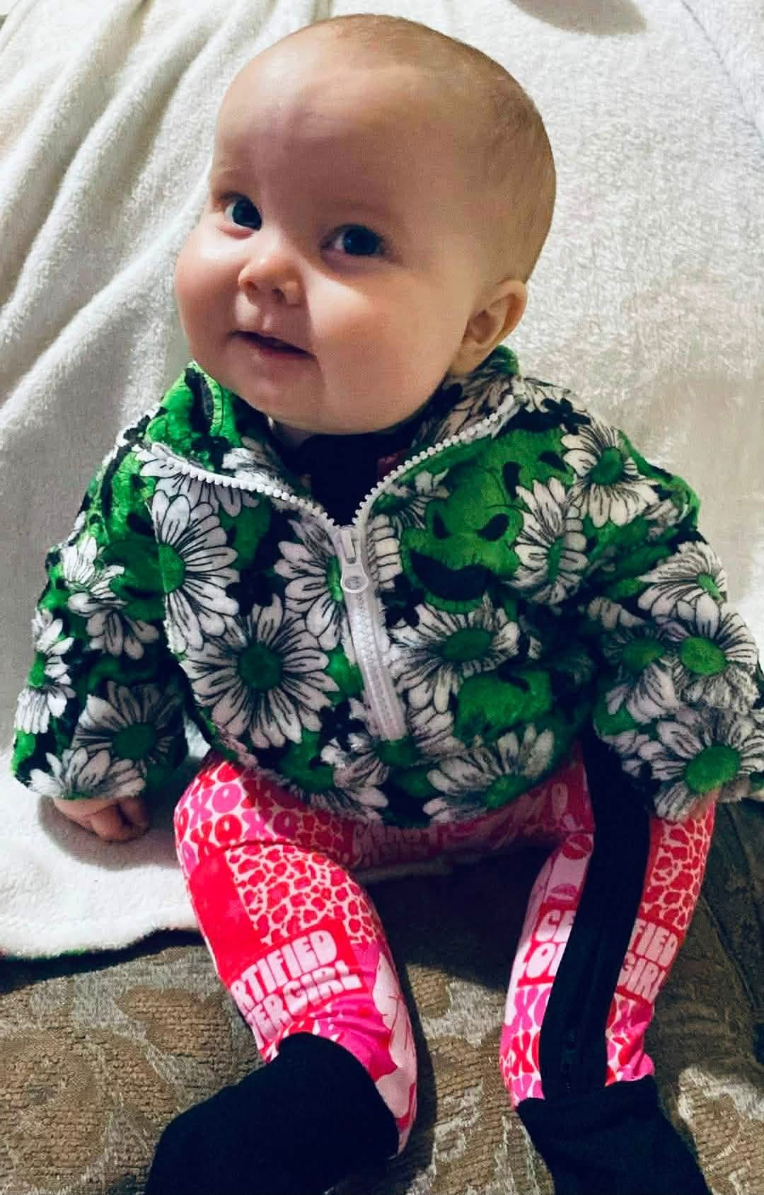 PICK YA PRINT PLUSH PULL OVER JACKET- BOUTIQUE PRE ORDER