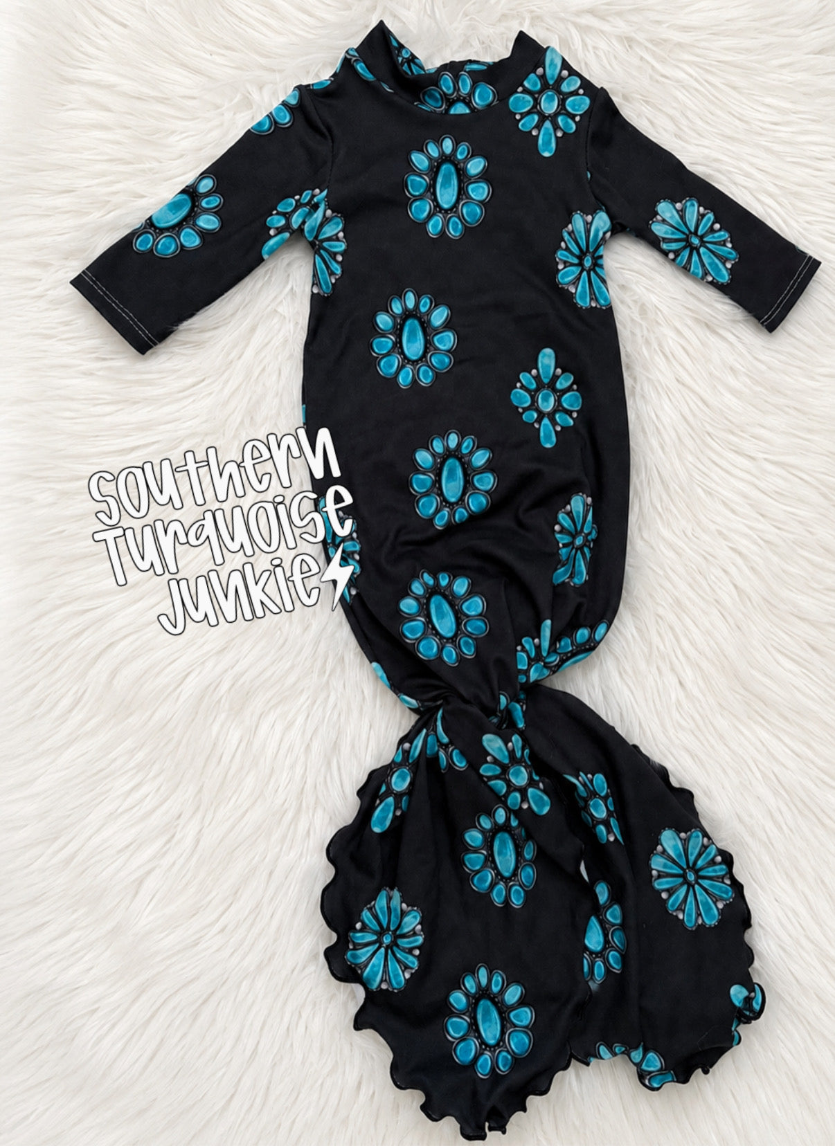 CONCHO GOWN- NB