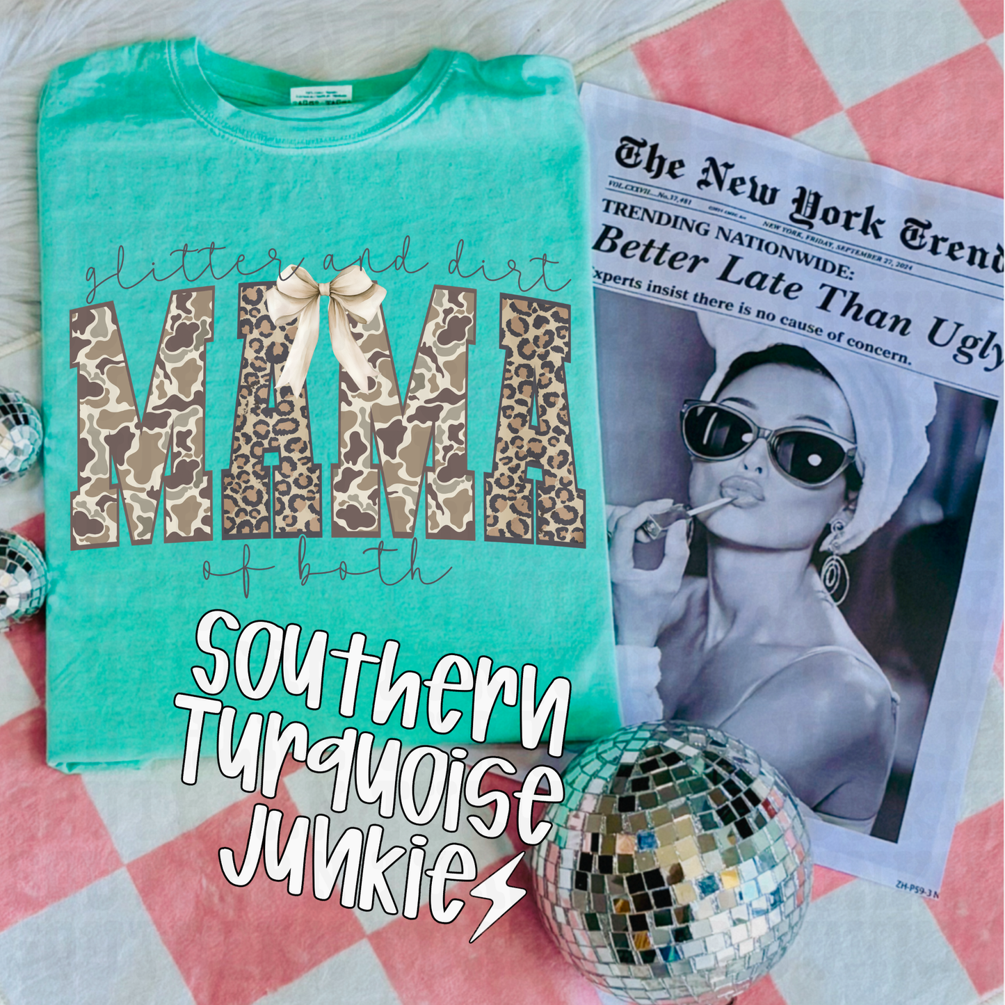 GLITTER & DIRT TEE