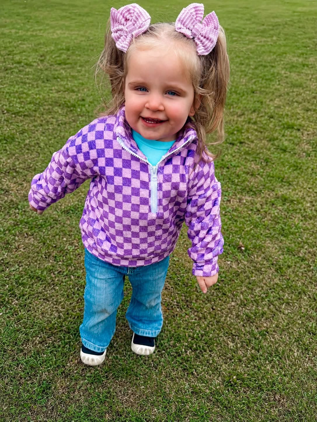 PICK YA PRINT PLUSH PULL OVER JACKET- BOUTIQUE PRE ORDER