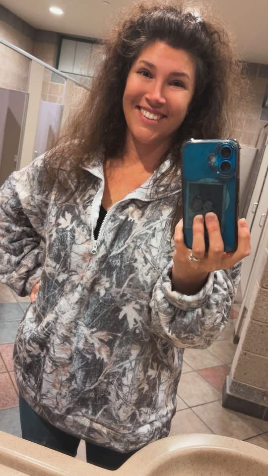 PICK YA PRINT PLUSH PULL OVER JACKET- BOUTIQUE PRE ORDER
