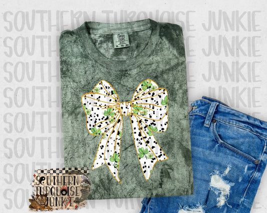 CLOVER BOW TEE