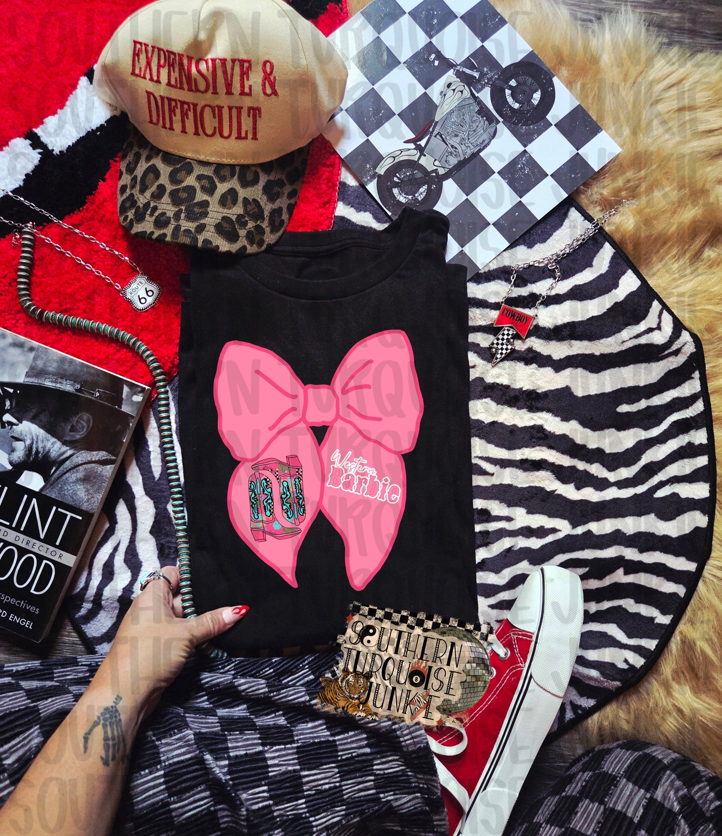 WESTERN BARBIE TEE